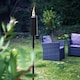 image 7 of Harbour Housewares Metal Garden Torches - Cylinder - Black - Pack of 6