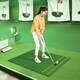image 3 of COSTWAY 3-In-1 Premium Golf Practice Turf 27mm Golf Hitting Mat