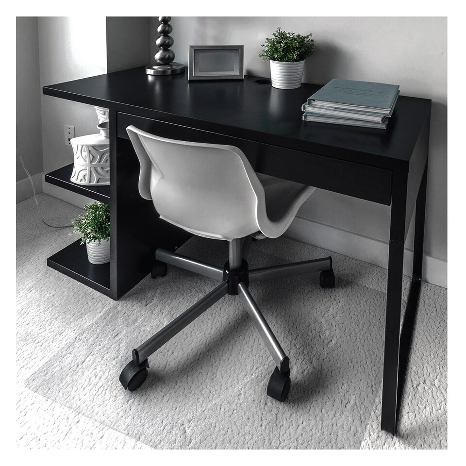 image 1 of Hometex Premium Polycarbonate Chair Mat for Standard Pile Carpets - 75 x 120cm. Rectangular