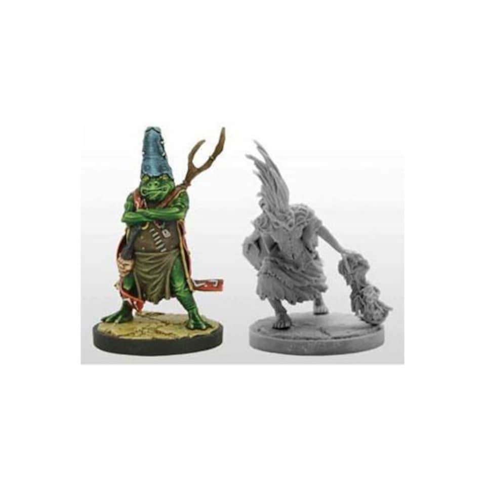 D&D Collector's Series Rise of Tiamat Miniature: Pharblex & Sandesyl