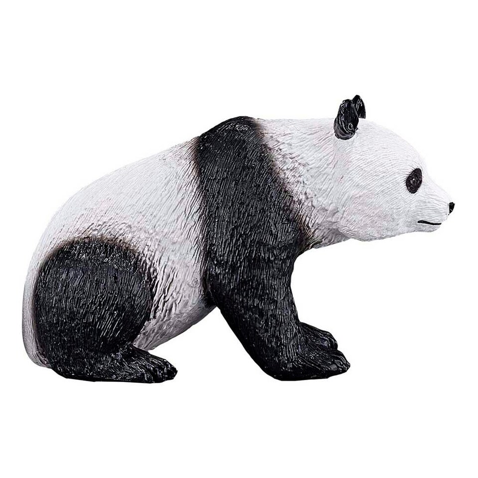image 1 of MOJO Wildlife & Woodland Giant Panda Toy Figure, Black/White (387171)
