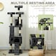 image 10 of PawHut 173cm Cat Tower Scratching Post Activity Centre for Indoor Grey