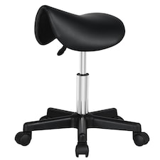 Yaheetech Adjustable Salon Chair for Massage Black