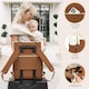 image 3 of LOVEVOOK Diaper Bag Backpack,Diaper Tote Bag with Insulated Pockets,Baby Bag for Girl Boy with Changing Pad,Large Baby Nappy Bag with Pacifier Case,Anti-Theft Travel Backpack for Women