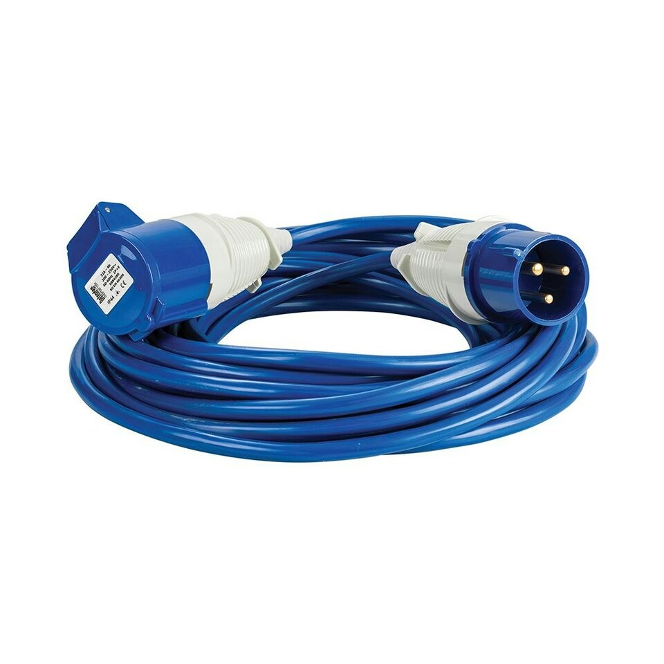 Defender - Extension Lead Blue 4mm2 32A 14m - 230V