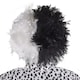 image 5 of Dalmatian Cape & Shaggy Wig Black | XL