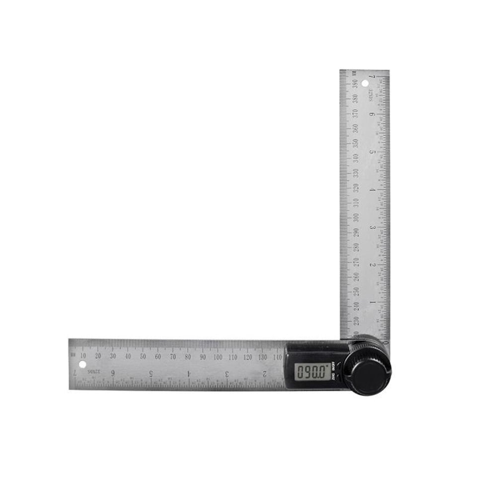Trend Digital Angle Rule - Multi Colour - 20cm