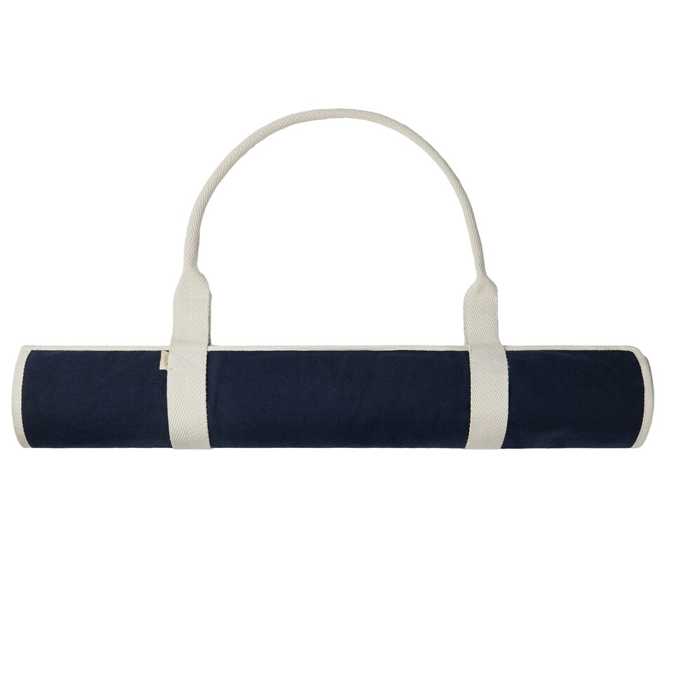 image 1 of Vinga Volonne Aware Recycled Canvas Beach Mat - Blue - 0.5cm x 180cm x 70cm | Blue | 0.5cm x 180cm x 70cm