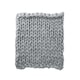 image 1 of Living and Home Chunky Knit Throw Blanket Handwoven Home Decor