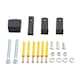 image 4 of Living and Home Modern Metal Garden Gate Fence Gate - Black