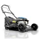 image 1 of Hyundai 18" / 46cm Black Edition Self-Propelled Petrol Lawnmower, 150cc, 4-in-1 Mulch, 50L Collect, Rear and Side Discharge | HYM18150SP