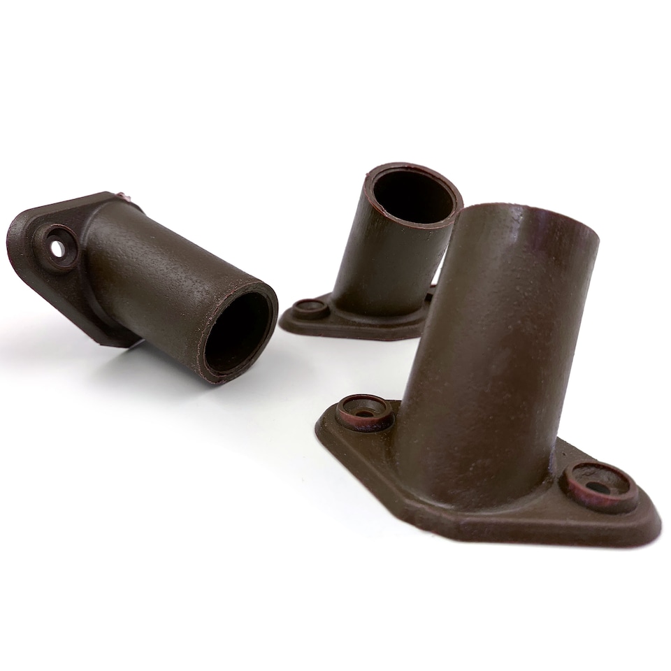 image 1 of The Dustpan and Brush Store Heavy Duty Plastic Broom Bracket - 3 Pack