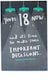image 1 of You're 18 Now Important Decisions Funny Birthday Card