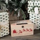 image 3 of 30cm Wooden Christmas Eve Gift Box with Personalisable Name Plate