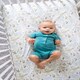 image 6 of Copper Pearl Premium Elasticised Cot Sheet Rex