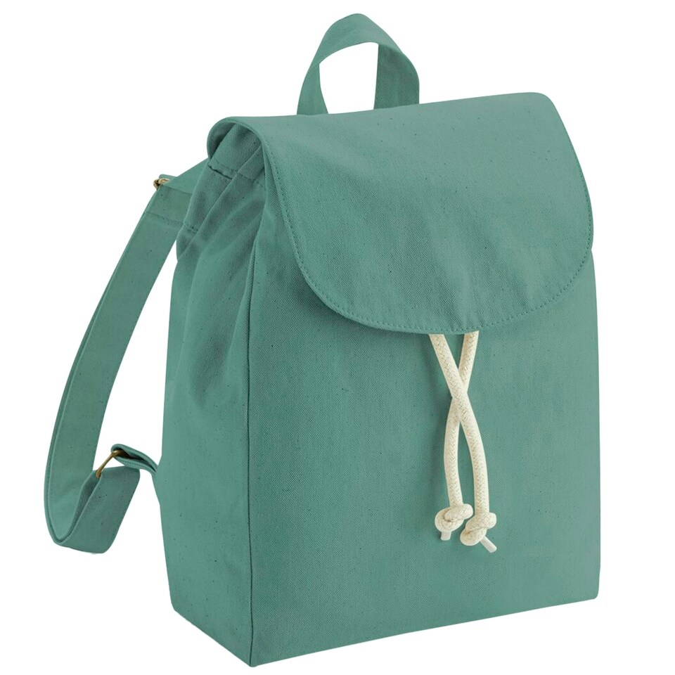 image 1 of Westford Mill EarthAware Mini Organic Backpack - Sage Green - One Size