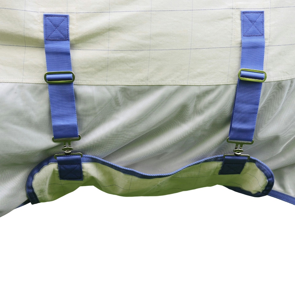 image 1 of Tempest Mesh Summer Horse Fly Rug - Grey - 84in