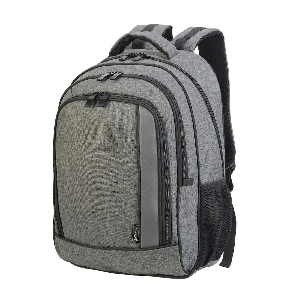 Shugon Frankfurt Classic Laptop Backpack / Rucksack (30 Litres) - Grey Melange - One Size