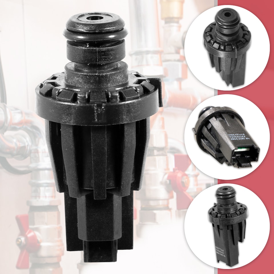 image 1 of SPARES2GO Water Pressure Sensor Kit for Vaillant ecoCRAFT ecoTEC Exclusive Pro Plus VKK VU VUI VUW Boiler (0020059717)