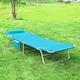 image 4 of SoBuy Sun Lounger Reclining Garden Chair with Pillow and Side Pocket, Turquoise, 76.8x24.8x31.9 inches, 5.69 kg - OGS35-B