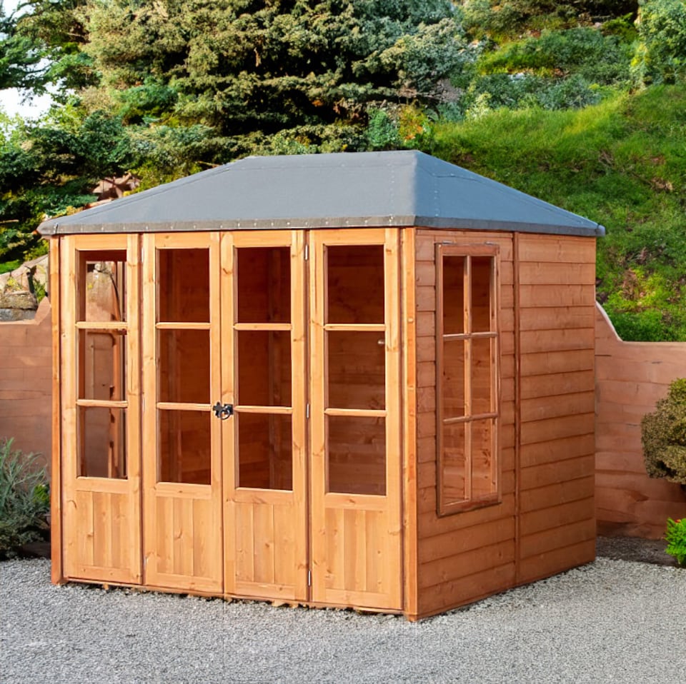 image 1 of Charleston 7 x 7 Hip Roofed Summerhouse