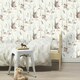 image 2 of Rasch Walk Woodland Wallpaper - Neutral - One Size Cream