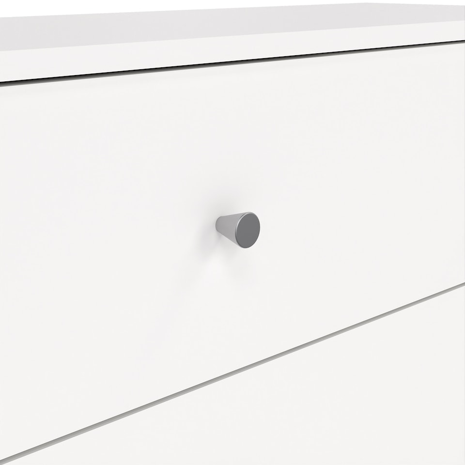 image 1 of May Chest of 3 Drawers in White