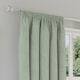 image 2 of Enhanced Living Dallas Blackout Thermal Natural Curtains with 3 inch Tape Top Header (PAIR) - 66x72 inch (168x183cm)