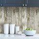 image 3 of NuWallpaper NH3552 Driftwood Peel & Stick Wallpaper, Brown Multi