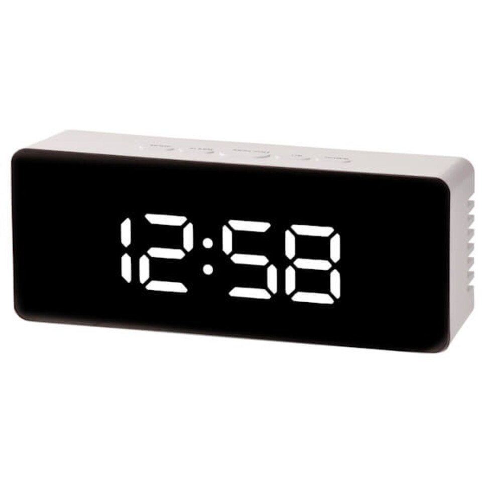 Acctim Medina White Clock White