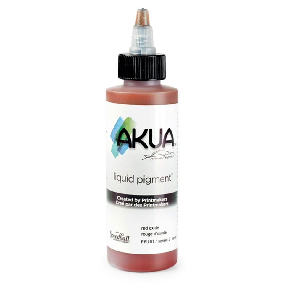 Speedball Akua Liquid Pigment, Red Oxide, 4oz