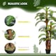 image 4 of Outsunny Artificial Palm Plant Fake Tree for Home Office, 150cm