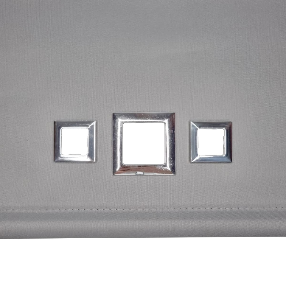 image 1 of FURNISHED Blackout Roller Blinds with Triple Square Eyelets Cut to Size Easy Fit Window Shade | Green | Lime | (W) 210cm x (L) 165cm