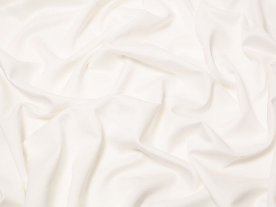Minerva Core Range Cream Scuba Stretch Knit Fabric for Dressmaking, 160cm / 62" Wide - per metre