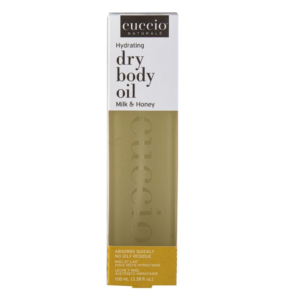 image 1 of Cuccio Naturale Dry Body Oil 100ml - Milk & Honey