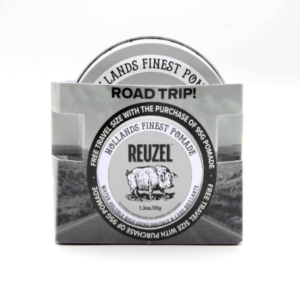 image 1 of Reuzel Road Trip - Clay Pomade 95g and 35g GIFT SET
