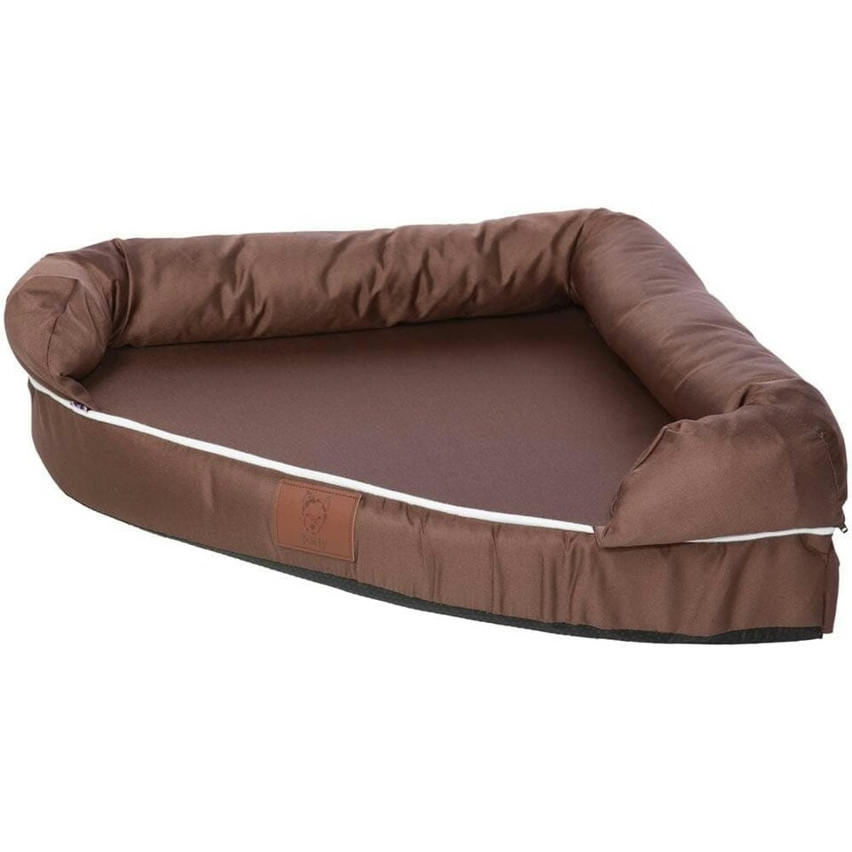 image 1 of Cosy Corner Couch Dog Bed Grey | M