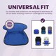 image 7 of Potty Training Car Seat Protector Cover for Spills, Nappy Leaks, and Accidents - No Bucklehole Blue