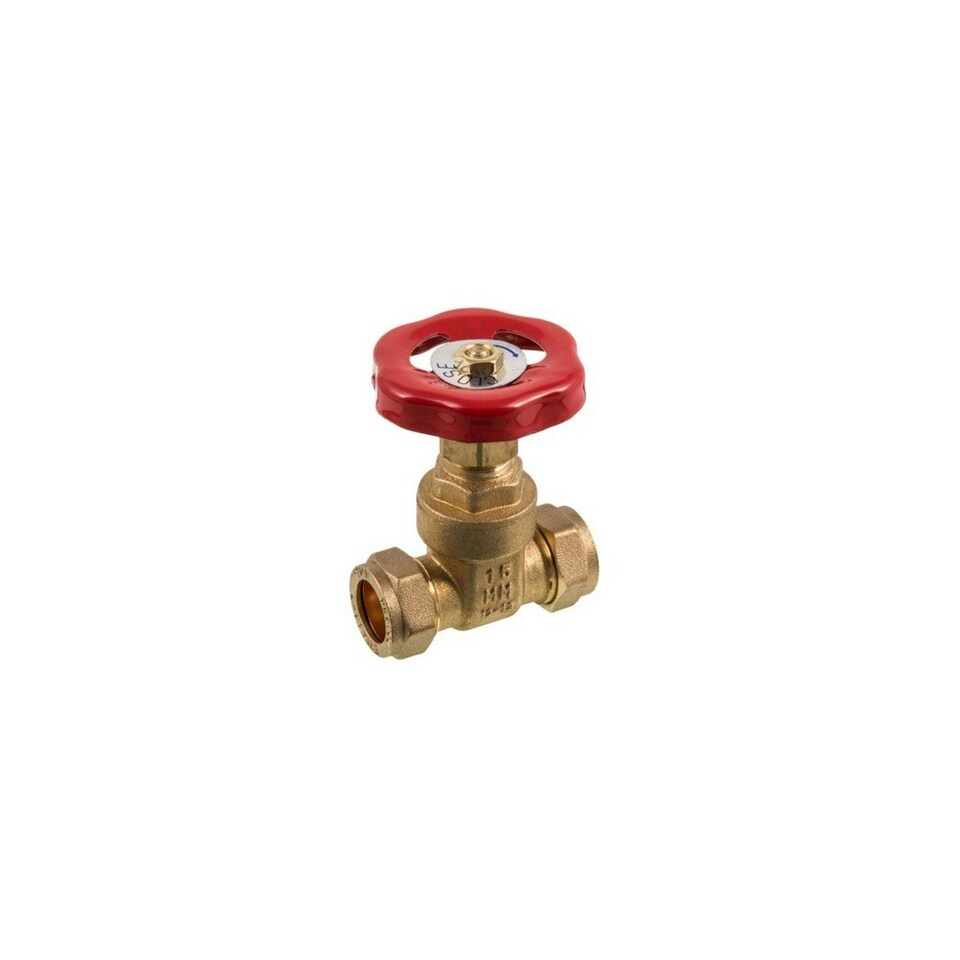 Securplumb CXC Brass Gate Valve - Brass - 22mm