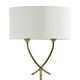image 4 of Justina Antique Brass Floor Lamp