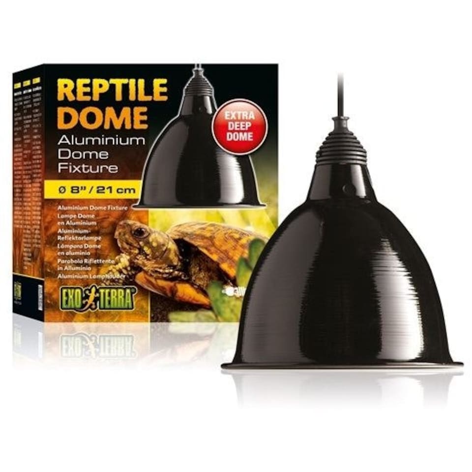 Exo Terra Aluminium Dome Fixture Large