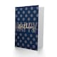 image 2 of Polka Dot Blue Elegant Happy Birthday Greeting Card