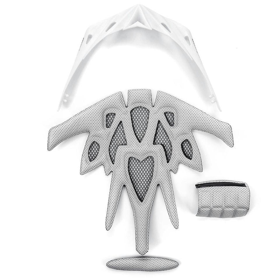 image 1 of Shimmer Cycle Helmet – Lightweight & Protective for Biking, Skating & More White | White | M