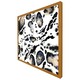 image 4 of Leopard print with blue (Picture Frame) Grey | S