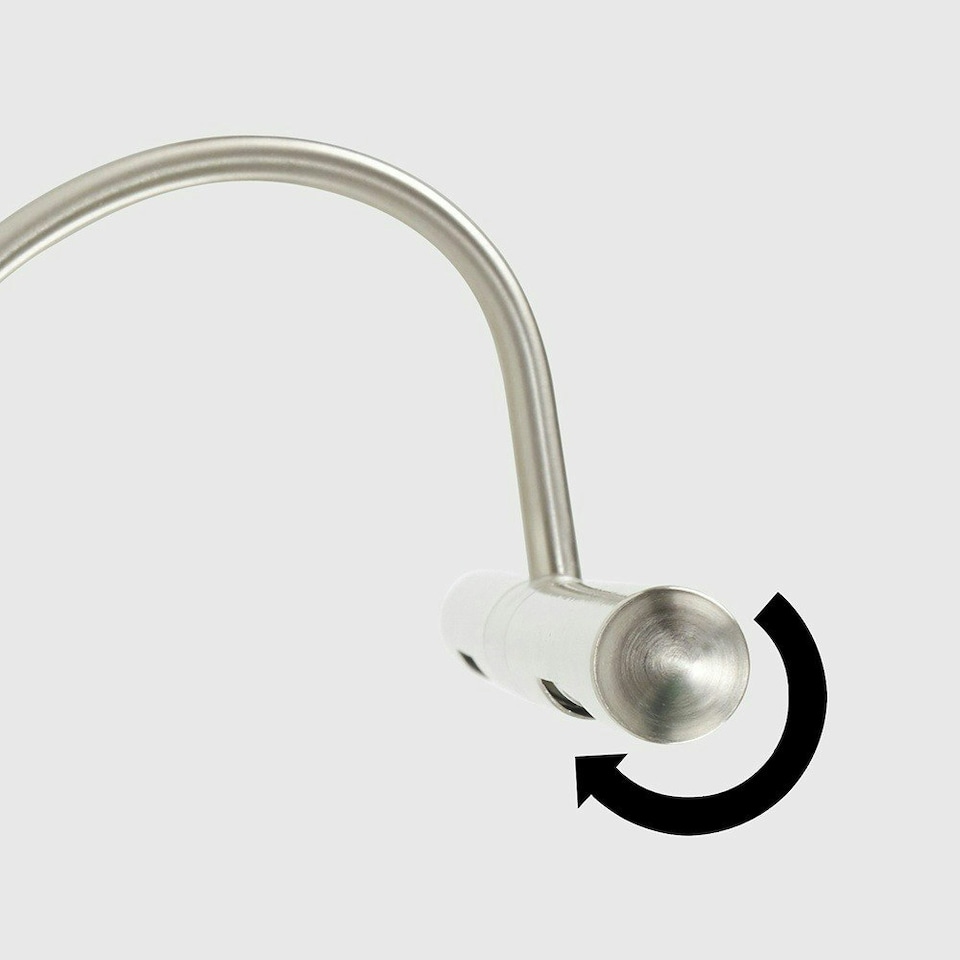 image 1 of ValueLights Capri Brushed Chrome Wall Light and LED Bulb Chrome