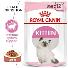 ROYAL CANIN® Kitten Wet Food N/A | Size: 12 x 85g
Texture: Gravy