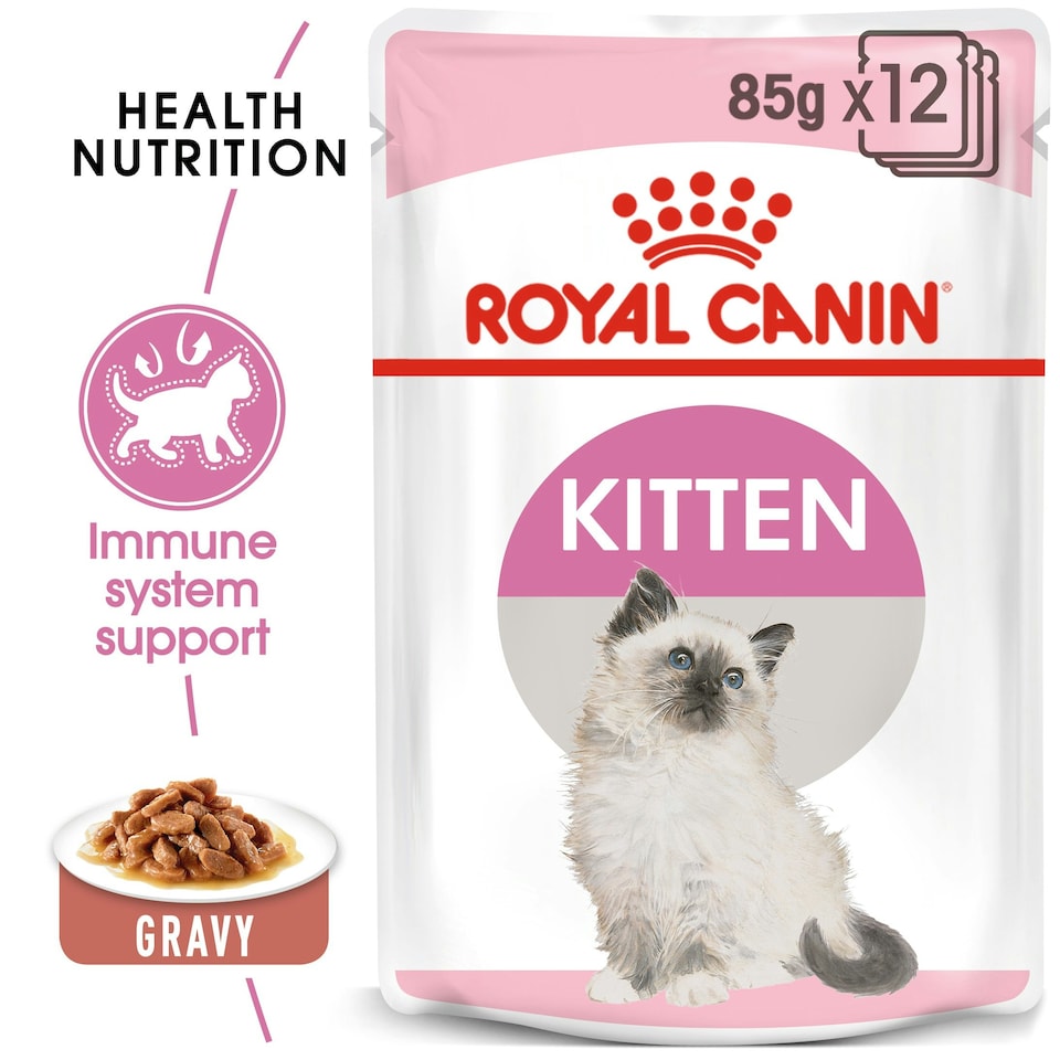 image 1 of ROYAL CANIN® Kitten Wet Food N/A | Size: 12 x 85g
Texture: Gravy
