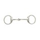 image 1 of Lorina Single Jointed Eggbutt Bradoon - Silver - 4.25in