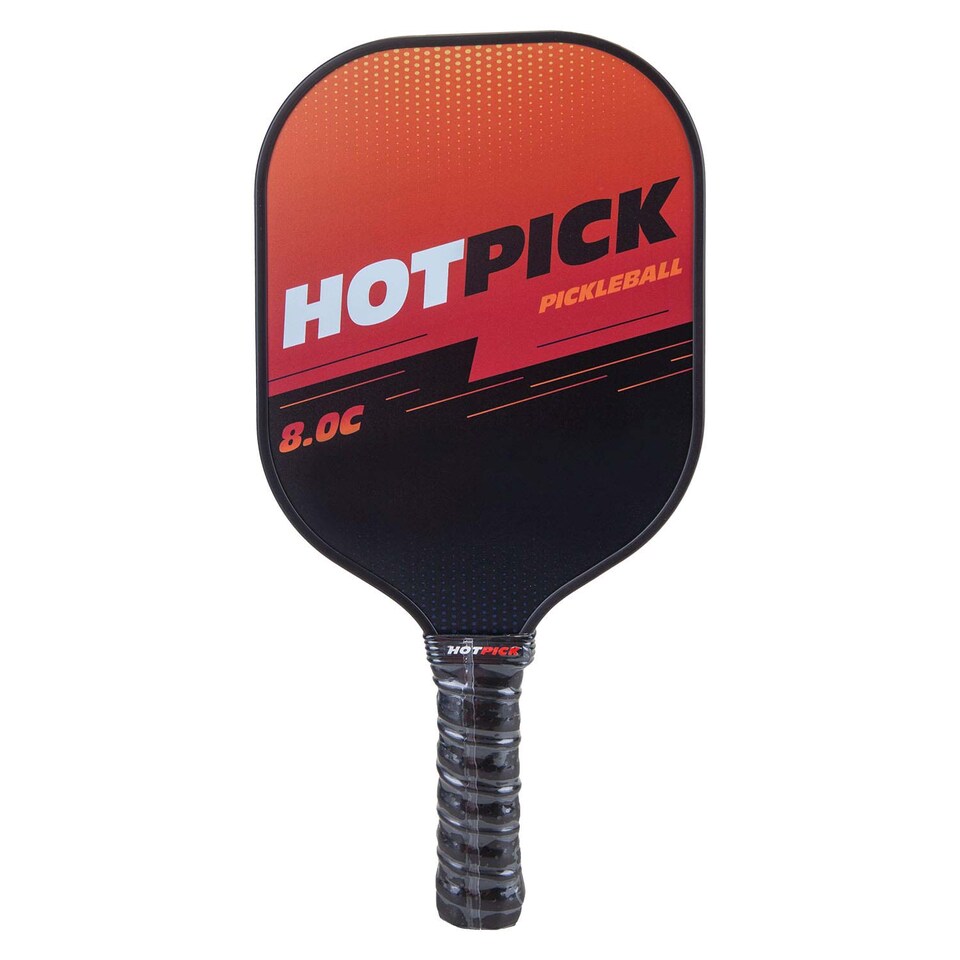 PMS Pickleball Paddle Outdoor Games 40cm x 20cm Red - 1 Pack