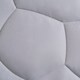 image 5 of OHS Quilted Embossed Patterned Soft Plump Coverless 7.5 Tog Washable Duvet Cover and Pillowcase Bedding Set Grey | Football | Single